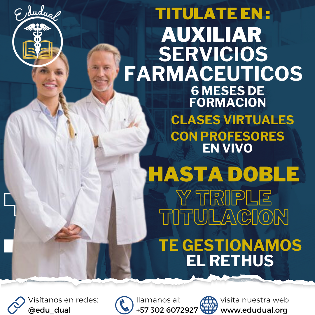 Edudual Auxiliar en Servicios Farmacéuticos